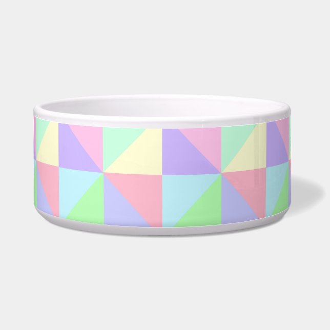 Écuelle Pastels Pet Bowl, Grand (Devant)