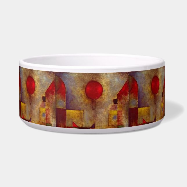 Écuelle Paul Klee Ballons rouges Art coloré Abstrait (Devant)
