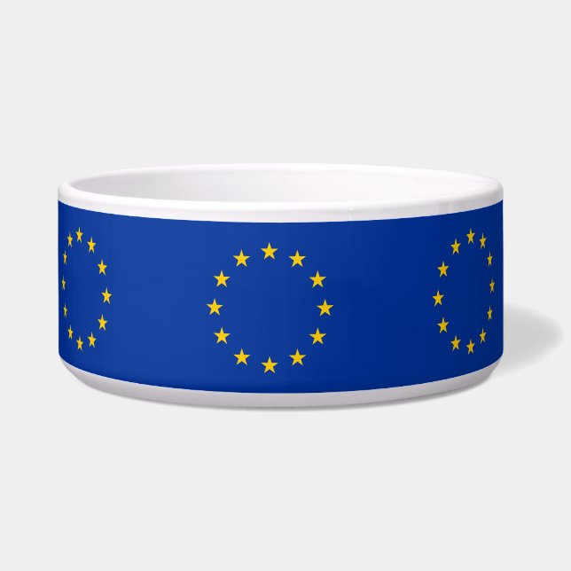Écuelle Pavillon européen pour animaux de compagnie (Gauche)