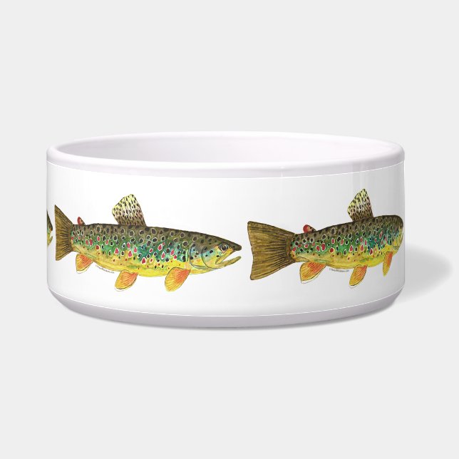 Écuelle Pêche Brown à la truite (Droite)