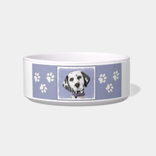 Écuelle Peinture Dalmatienne - Cute Original Chien Art