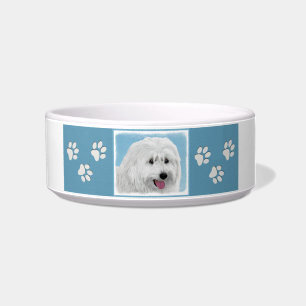 Écuelle Peinture de chien des lowland polonais - Art du ch