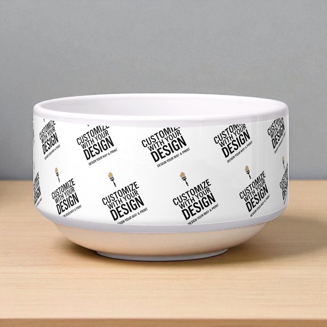Écuelle Personalized Company Branded Custom Minimalist  (Créateur téléchargé)