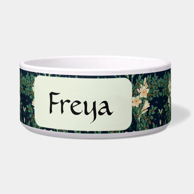 Écuelle Personalized Walter Crane "Francesca" Botanical (Devant)