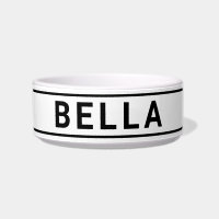 Personnalisé Simple Bold Nom Modèle Aliments pour 