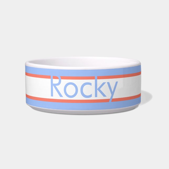 Écuelle Pet Bowl - Minimalist personalized pet bowl (Devant)