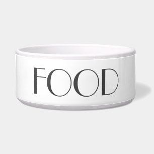 Écuelle Pet Bowl Moderne Cuite Nourriture Eau Moderne