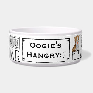 Écuelle Pet CAT Bowl Large "I AM CAT Hear me ROAR"