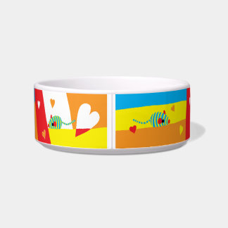 Écuelle Pet CAT Medium Bowl "Mange Boire et sois Furry!"