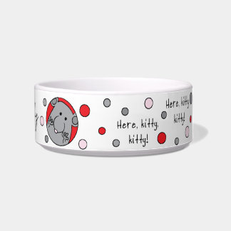 Écuelle Pet CAT Medium Pet Bowl "Here, Kitty, Kitty!"