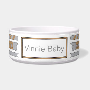 Écuelle Pet DOG Bowl Large "FEED ME HANGRY"