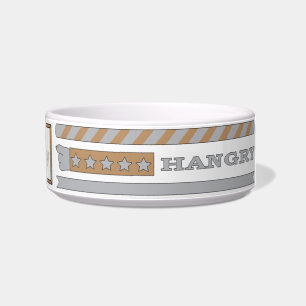 Écuelle Pet DOG Bowl Medium "FEED ME HANGRY"