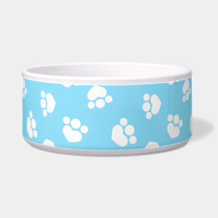 Écuelle Petits Coeurs Empreintes de pattes Carribean Pooch