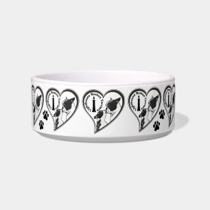 Écuelle Phare Boston Terrier Pet Bowls