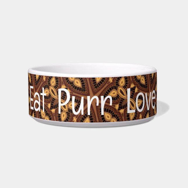 Écuelle Philosophie de Cat Bowl (Devant)