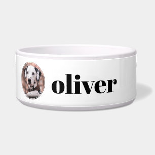 Écuelle Photo de chien personnalisée Empreintes de pattes 