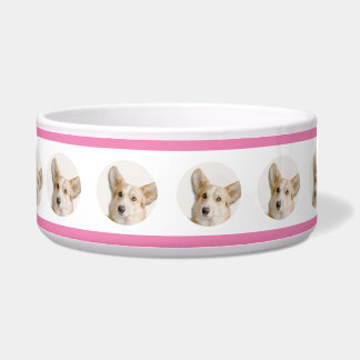 Écuelle Photo Dog Bowl - Custom made with Image