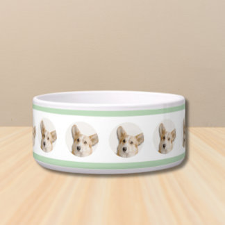 Écuelle Photo Dog Bowl - Custom made with Image