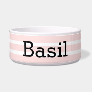Écuelle PINK STRIPED animal bol