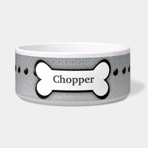 Écuelle Plaque en métal Customisé chien animal de compagni