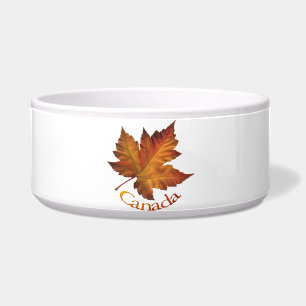 Écuelle Plat à chien Canada feuille d'érable Canada Souven