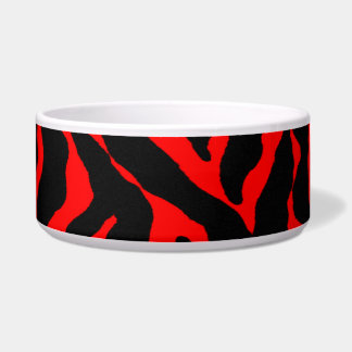 Écuelle Plat de chien d'impression de tigre pour cet