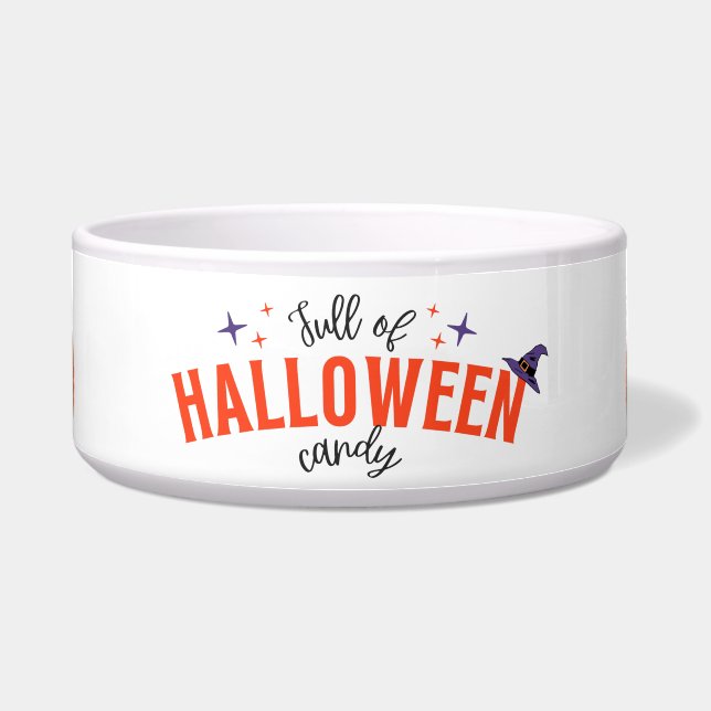 Écuelle Plein de bonbon d'Halloween | Bol en céramique (Devant)