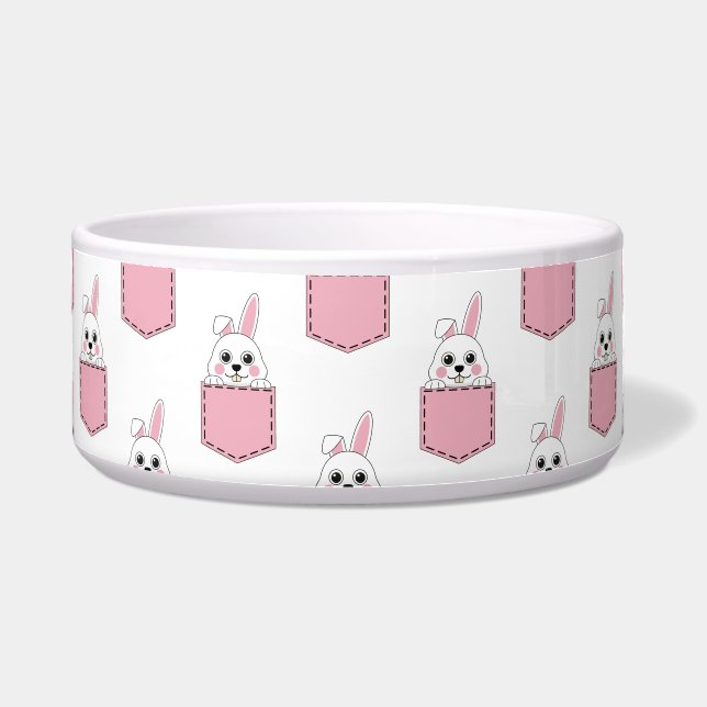 Écuelle Pocket Pet Bunny Motif (Devant)