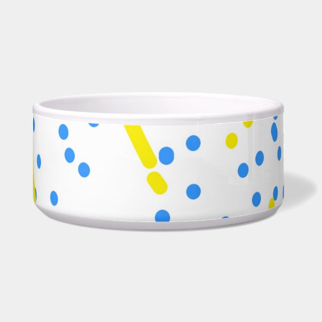 Écuelle Pois bleu (Devant)