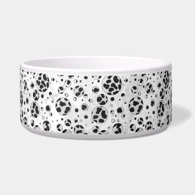 Écuelle Polka en Dalmatie noir et blanc (Droite)