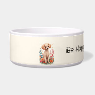 Écuelle Poodle heureux