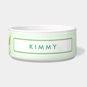 Écuelle Pour les animaux de compagnie Aquarelle Jaune Lys