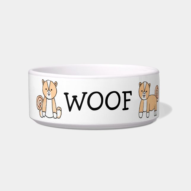 Écuelle Pupeye WOOF Bowl (Devant)