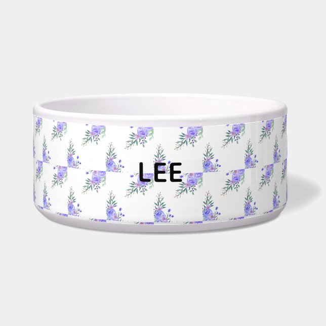 Écuelle Purple Lavender Floral Botanical All-In-One Foil W (Devant)