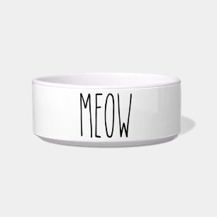 Écuelle RAE DUNN Inspiré Meow Pet Food Bowl