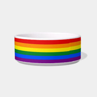 Écuelle Rayures de fierté d'arc-en-ciel