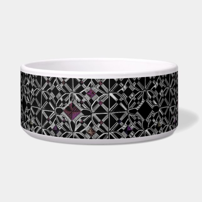 Écuelle Rejoint au Crossroads Ceramic Pet Bowl (Devant)