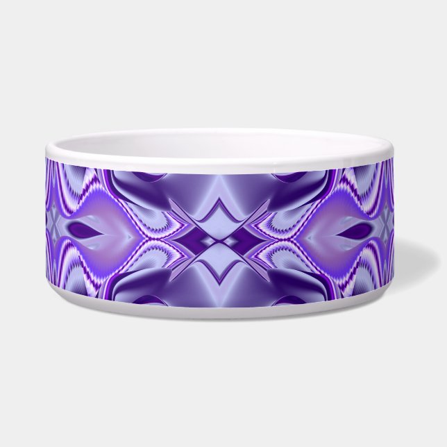 Écuelle Rêves arc-en-ciel à fleurs violettes (Devant)