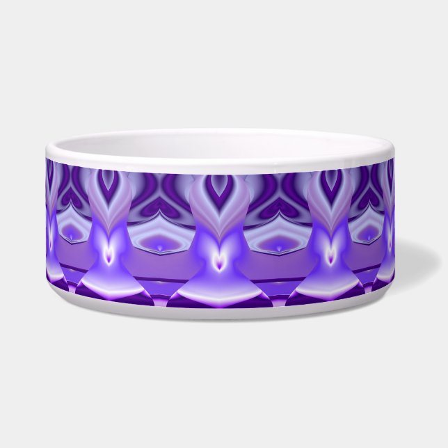 Écuelle Rêves arc-en-ciel à fleurs violettes (Devant)