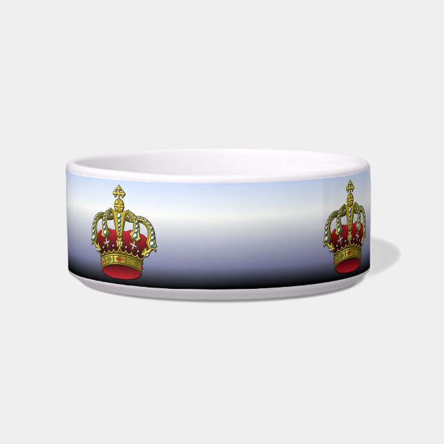 Écuelle Roi et couronne de la Reine (Gauche)