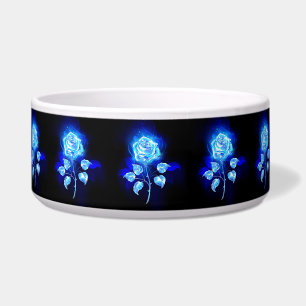 Écuelle Rose bleu brûlant