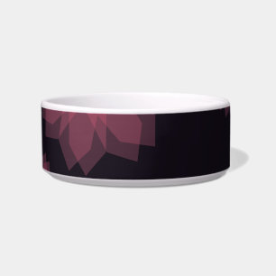Écuelle Rose, cool, tendance, abstraction de fleurs modern