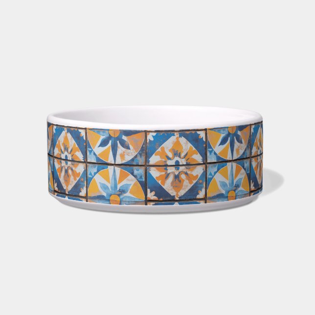 Écuelle Rustique méditerranéen céramique poêle Bowl (Gauche)