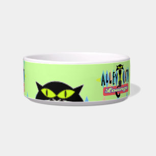 Écuelle "Salon de chat d'allée "
