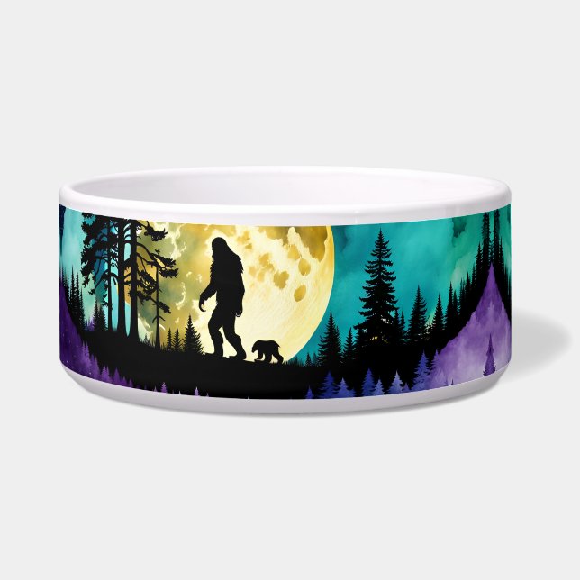 Écuelle Sasquatch pleine lune (Devant)