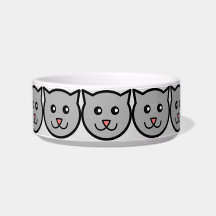 Sassy Cat en céramique Pet Bowl