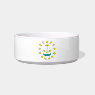 Écuelle sceau du drapeau de Rhode Island