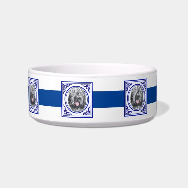 Écuelle Schapendoes Ceramic Pet Bowl (Devant)