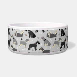 Écuelle Schnauzer Paks and Bones Dog Bowl