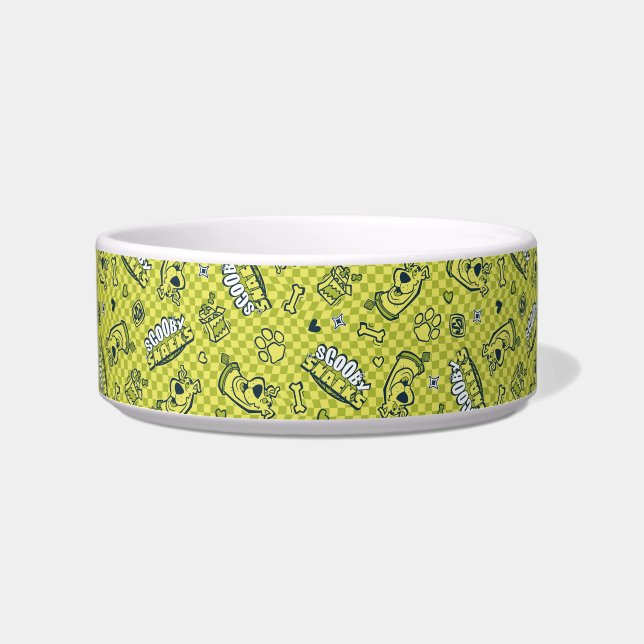Écuelle Scooby Snacks Galore Checker Motif (Devant)